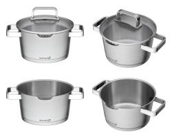 G21 Sada nádobí Gourmet Magic s cedníkem, 9 dílů, nerez