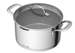 G21 Sada nádobí Gourmet Miracle s hrncem navíc, 11 dílů, nerez/greblon