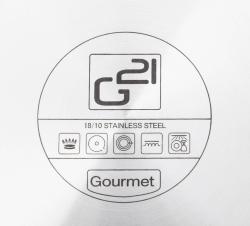 G21 Sada nádobí Gourmet Miracle s hrncem navíc, 11 dílů, nerez/greblon