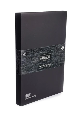 G21 Sada nožů Damascus Premium v bambusovém bloku, Box, 5 ks + brusný kámen