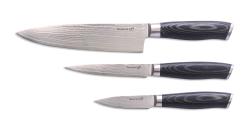 G21 Sada nožů Gourmet Damascus small box 3 ks