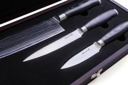 G21 Sada nožů Gourmet Damascus small box 3 ks