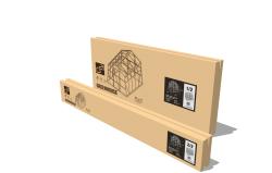 G21 Skleník GZ 48 - 251 x 191 cm, pozinkovaný