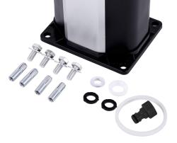 G21 Solární sprcha Amber 60 l, černo-stříbrná