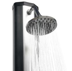 G21 Solární sprcha Amber 60 l, černo-stříbrná