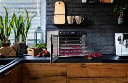 G21 Sušička ovoce Breezer s UV funkcí, nerez