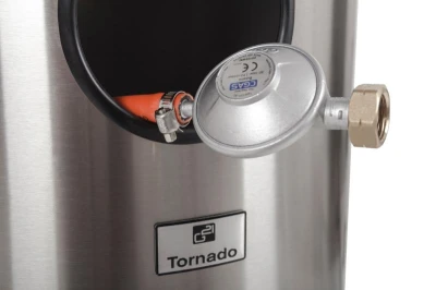 G21 Tornado stříbrný plynový tepelný zářič