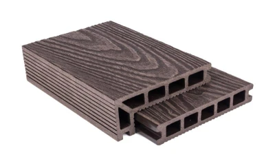 G21 Terasové prkno 2,5 x 14,8 x 300 cm, Dark Wood, WPC