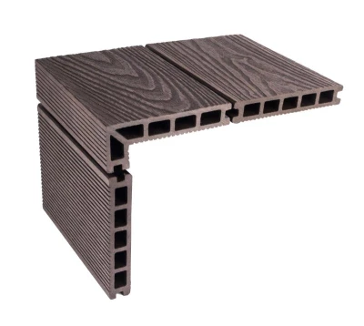 G21 Terasové prkno 2,5 x 14,8 x 300 cm, Dark Wood, WPC