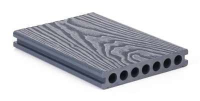 G21 Terasové prkno 2,5 x 14,8 x 300 cm, Silver Wood s kulatými výřezy, WPC