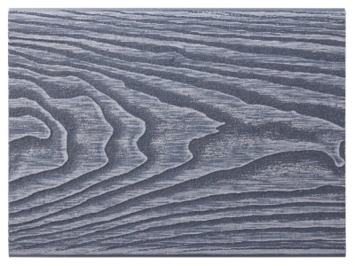 G21 Terasové prkno 2,5 x 14,8 x 300 cm, Silver Wood s kulatými výřezy, WPC