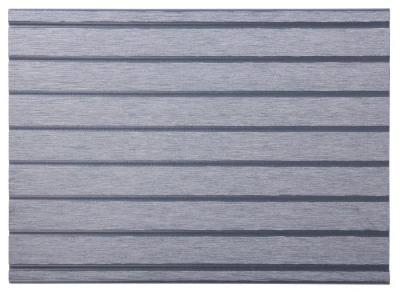 G21 Terasové prkno 2,5 x 14,8 x 300 cm, Silver Wood s kulatými výřezy, WPC