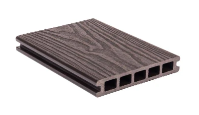 G21 Terasové prkno 2,5 x 14,8 x 400 cm, Dark Wood, WPC