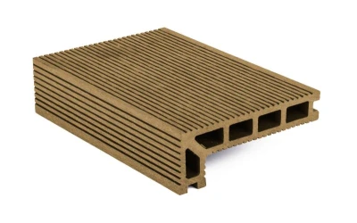 G21 Terasové prkno zakončovací, 2,5 x 14 x 400 cm, Cumaru WPC