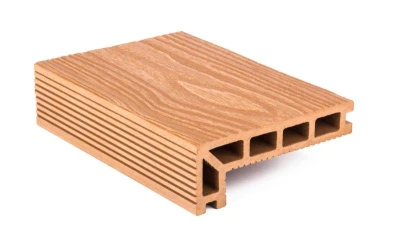 G21 Terasové prkno zakončovací, 2,5 x 14 x 400 cm, Light Wood, WPC