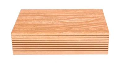 G21 Terasové prkno zakončovací, 2,5 x 14 x 400 cm, Light Wood, WPC