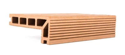 G21 Terasové prkno zakončovací, 2,5 x 14 x 400 cm, Light Wood, WPC