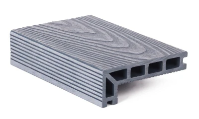 G21 Terasové prkno zakončovací, 2,5 x 14 x 400 cm, Silver Wood, WPC