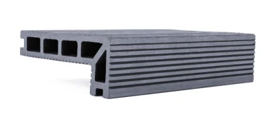 G21 Terasové prkno zakončovací, 2,5 x 14 x 400 cm, Silver Wood, WPC