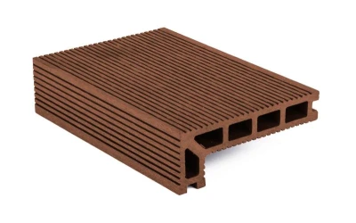 G21 Terasové prkno zakončovací, 2,5 x 14 x 400 cm, třešeň, WPC