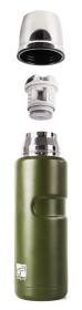 G21 Termoska na pití, 500 ml, khaki zelená