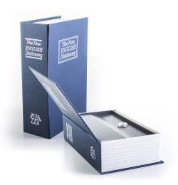 G21 Trezor kniha 180 x 115 x 55 mm modrá