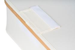 G21 Úložný box 30 x 15 x 15 cm, bambusový s víkem, béžový
