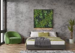 G21 Umělá zelená stěna Listo Jungle, 50x50 cm