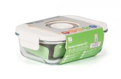 G21 Vakuovací dóza 630 ml, skleněná