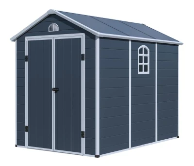 G21 Zahradní domek Boston 670 - 241 x 278 cm, plastový, šedý G21 Zahradní domek Boston 670 - 241 x 278 cm, plastový, šedý