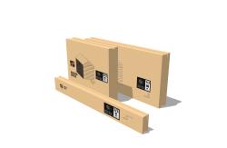 G21 Zahradní domek Boston 670 - 241 x 278 cm, plastový, šedý