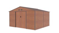 G21 Zahradní domek GAH 1085 - 340 x 319 cm, hnědý