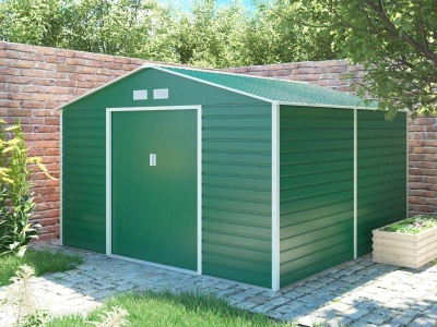 G21 Zahradní domek GAH 1085 - 340 x 319 cm, zelený