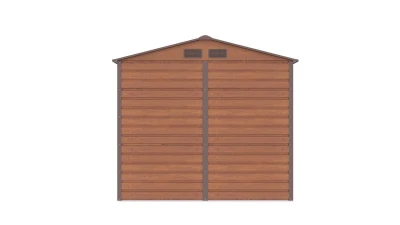 G21 Zahradní domek GAH 407 - 213 x 191 cm, hnědý