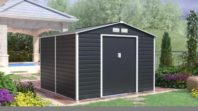 G21 Zahradní domek GAH 706 - 277 x 255 cm, antracitový