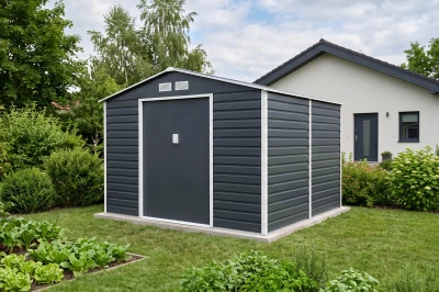 G21 Zahradní domek GAH 706 - 277 x 255 cm, antracitový