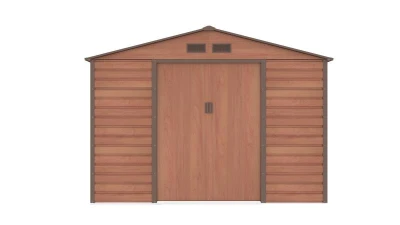 G21 Zahradní domek GAH 706 - 277 x 255 cm, hnědý