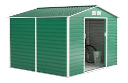 G21 Zahradní domek GAH 706 - 277 x 255 cm, zelený
