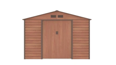 G21 Zahradní domek GAH 884 - 277 x 319 cm, hnědý