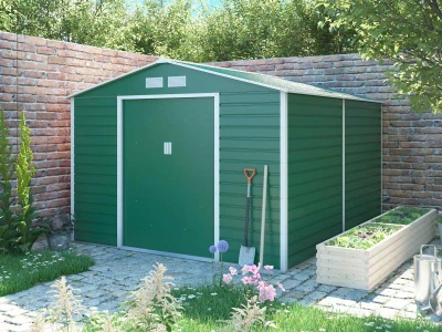 G21 Zahradní domek GAH 884 - 277 x 319 cm, zelený