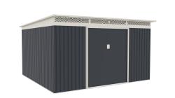 G21 Zahradní domek GRAH 1132 - 340 x 333 cm, antracitový