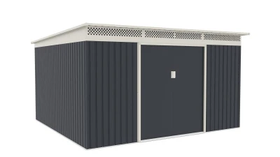 G21 Zahradní domek GRAH 1132 - 340 x 333 cm, antracitový G21 Zahradní domek GRAH 1132 - 340 x 333 cm, antracitový