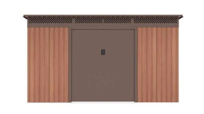 G21 Zahradní domek GRAH 1132 - 340 x 333 cm, hnědý