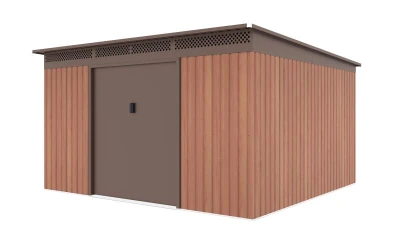G21 Zahradní domek GRAH 1132 - 340 x 333 cm, hnědý