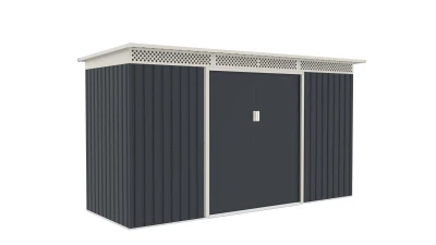 G21 Zahradní domek GRAH 483 - 340 x 142 cm, antracitový G21 Zahradní domek GRAH 483 - 340 x 142 cm, antracitový