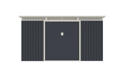 G21 Zahradní domek GRAH 483 - 340 x 142 cm, antracitový