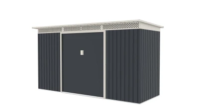 G21 Zahradní domek GRAH 483 - 340 x 142 cm, antracitový