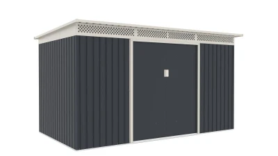 G21 Zahradní domek GRAH 700 - 340 x 206 cm, antracitový G21 Zahradní domek GRAH 700 - 340 x 206 cm, antracitový