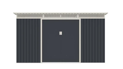 G21 Zahradní domek GRAH 700 - 340 x 206 cm, antracitový
