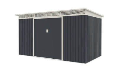 G21 Zahradní domek GRAH 700 - 340 x 206 cm, antracitový